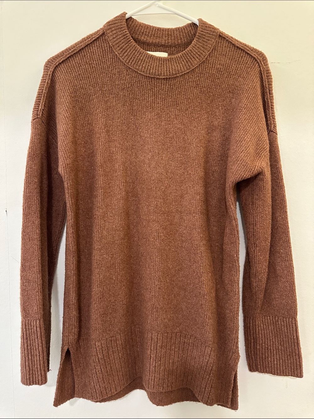 Abercrombie Rust Crewneck Sweater